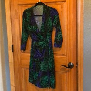 Anne Klein Faux Wrap Dress